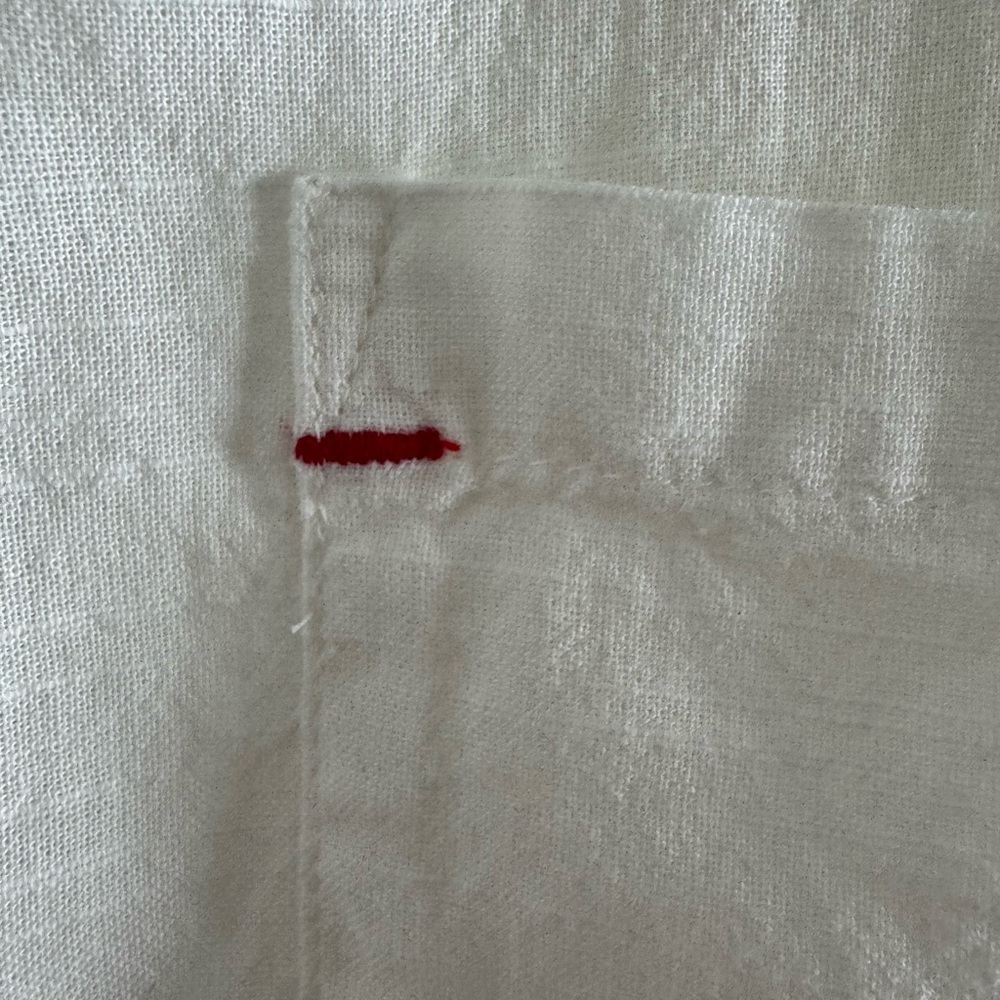 BEAUTIFUL BY LAWRENCE ZARIAN COTTON BOYFRIEND SHIRT PLUS SZ 1X - Picture 5 of 5